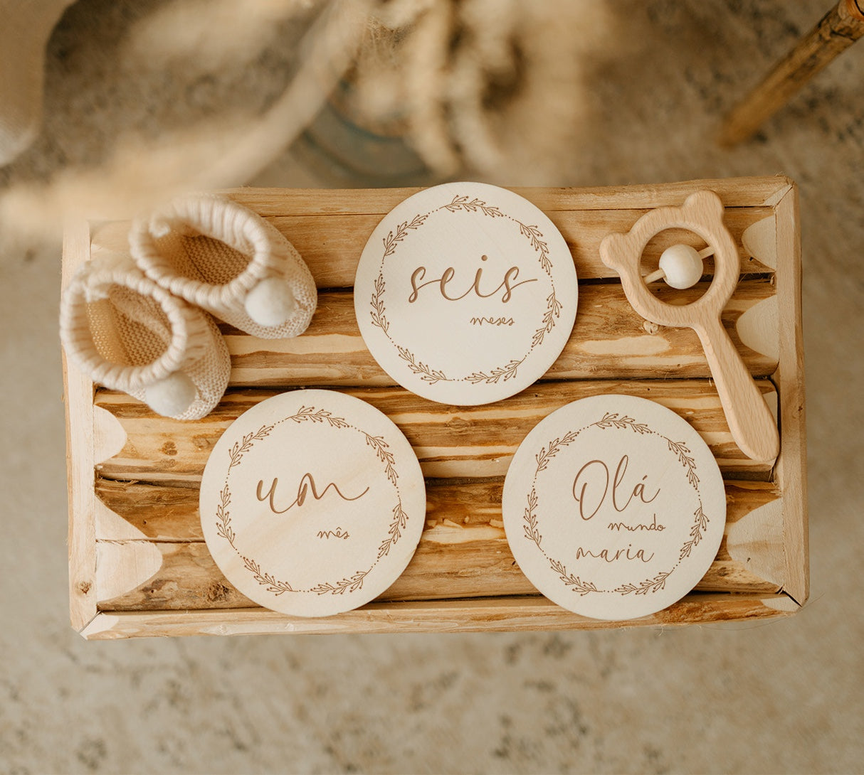 Conjunto Milestones para o Bebé - Piccolo