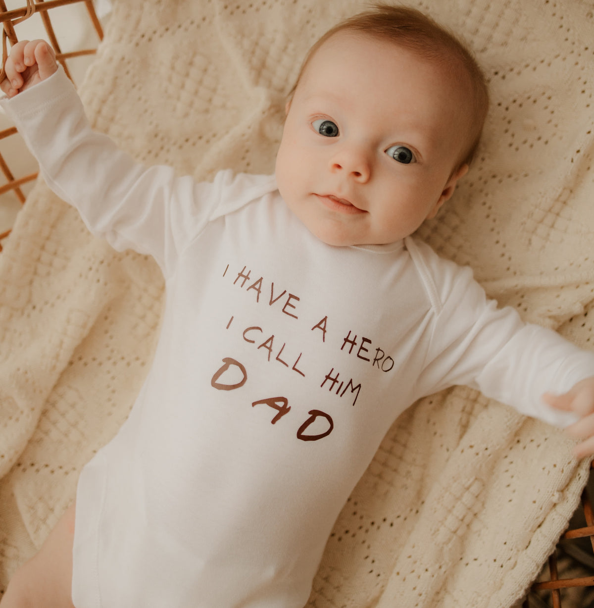 Body Bebé | I Have a Hero. I Call Him Dad | Little Bunny