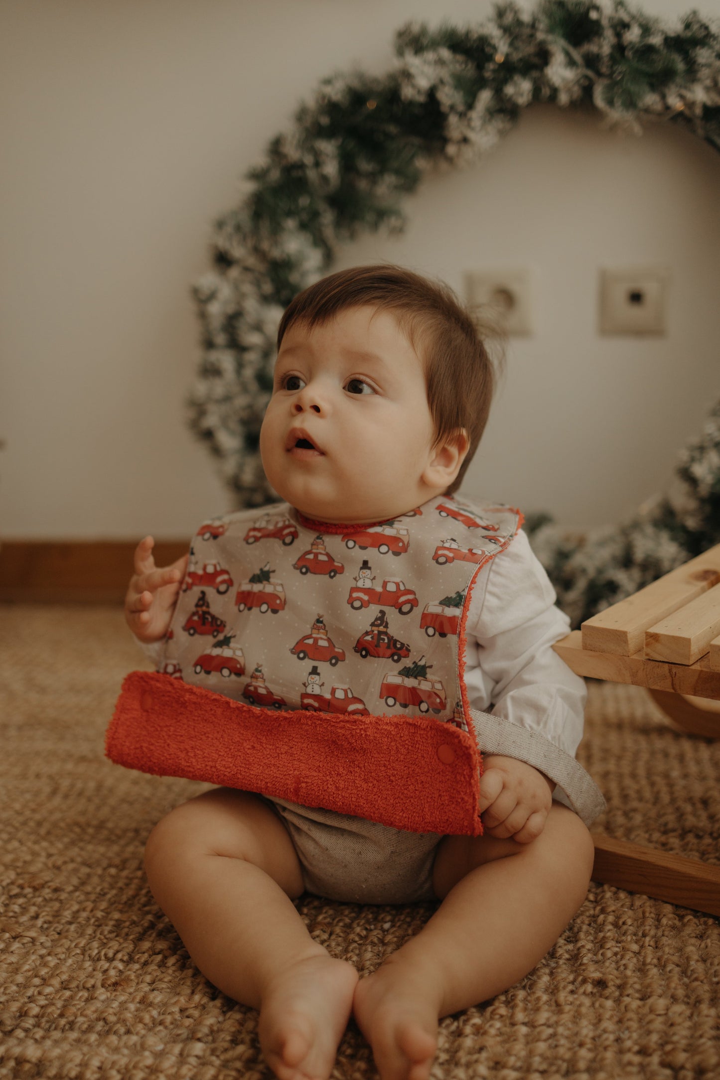 Babete Refeição Natal Carro