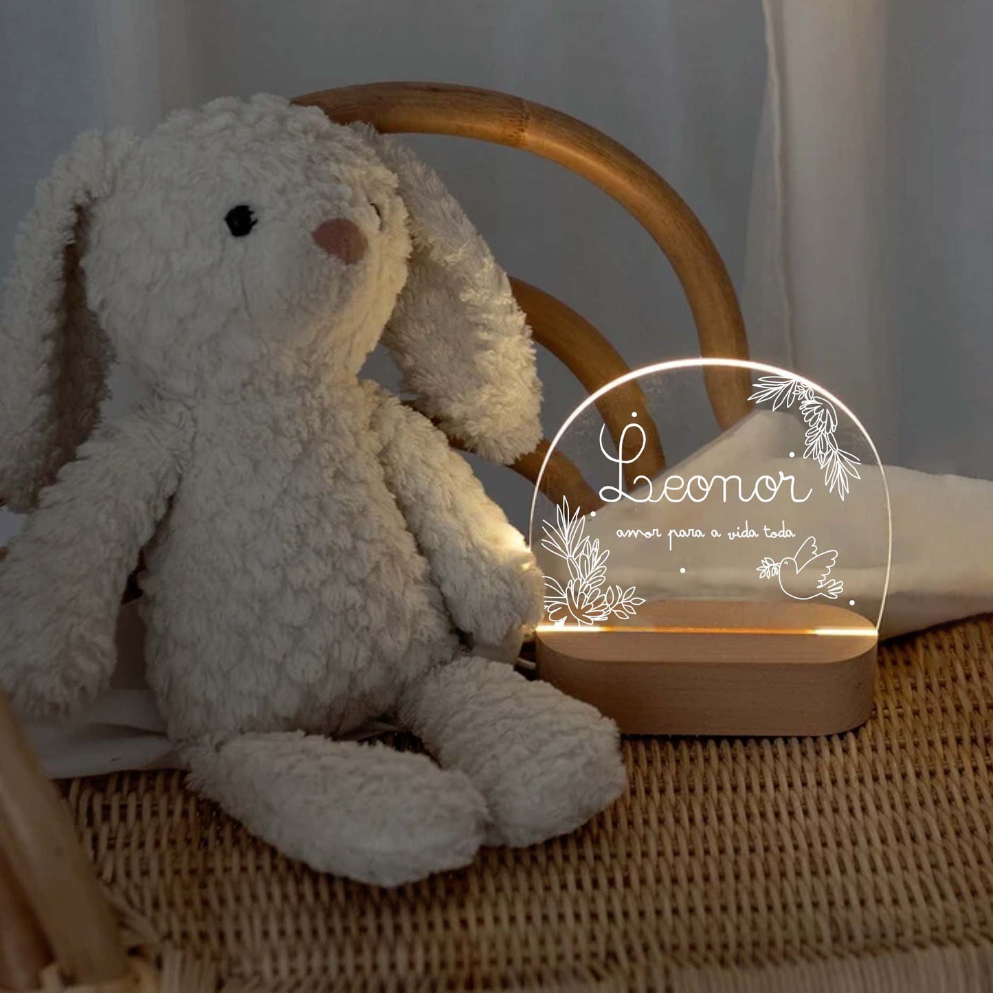 Candeeiro de Mesa Led Batismo
