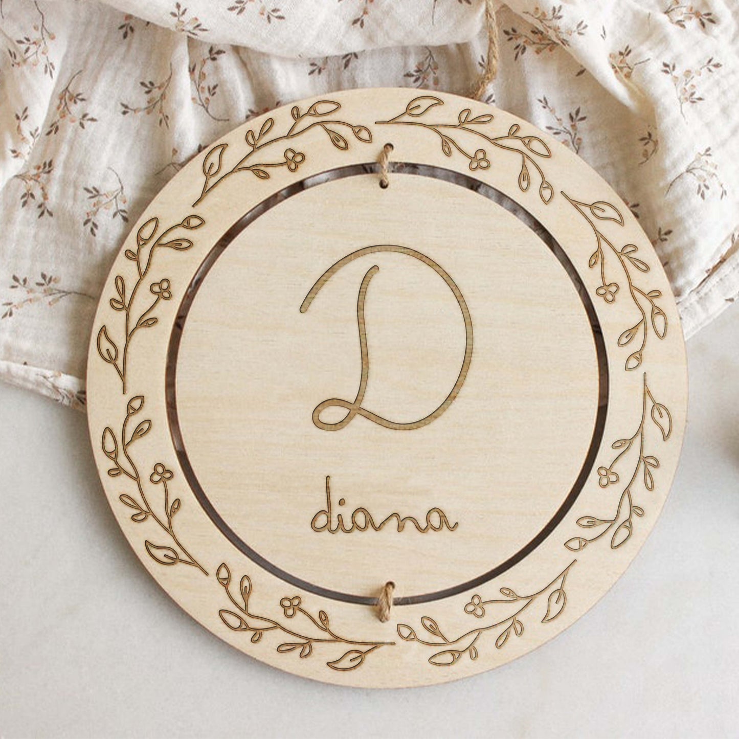 Peça Decorativa Floreada