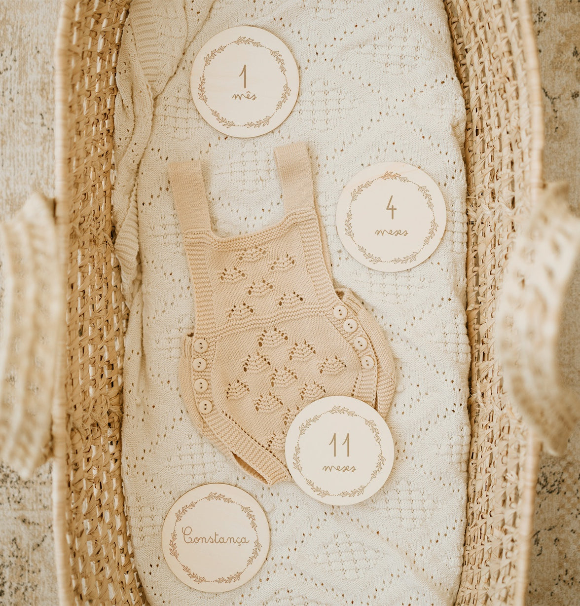 Conjunto Milestones para o Bebé - Tenerezza