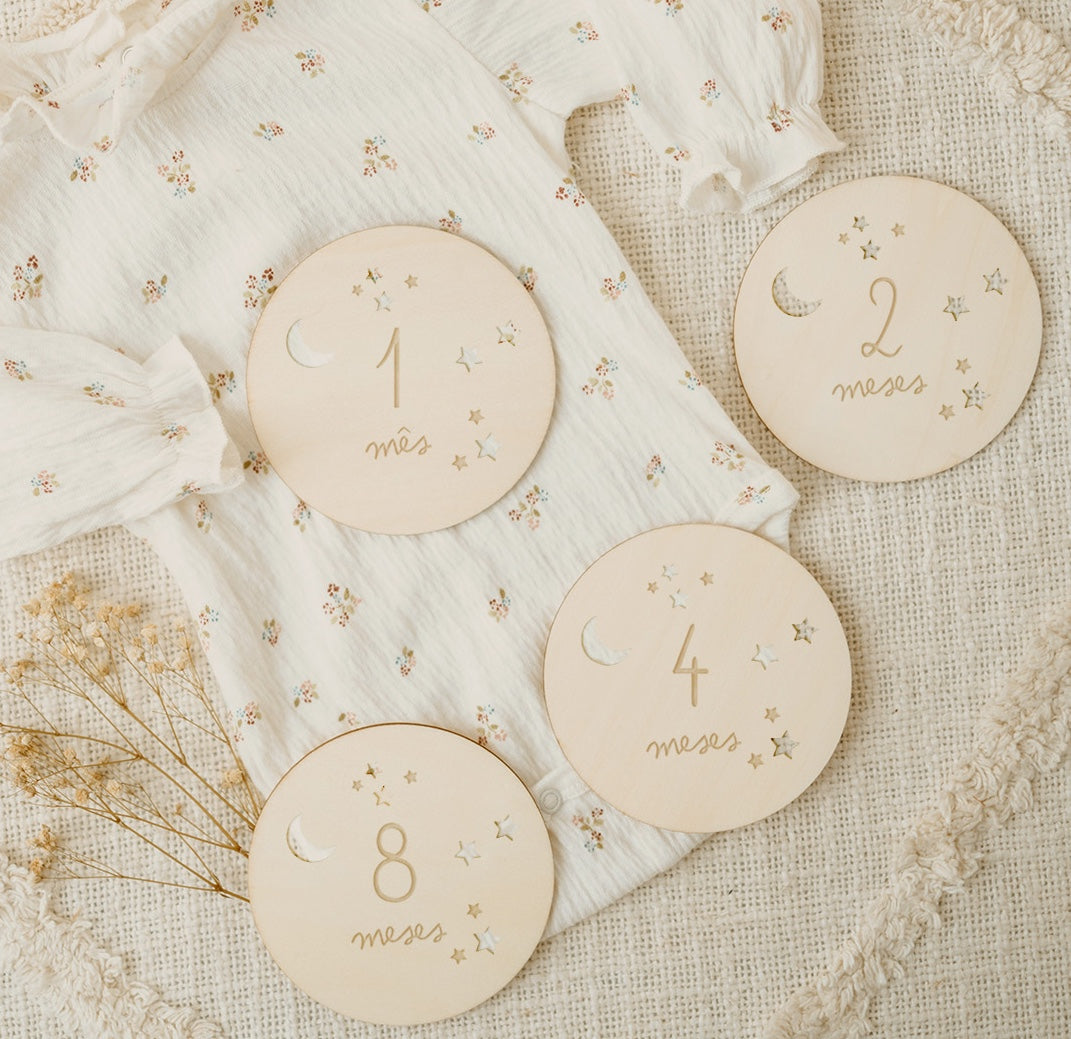 Conjunto Milestones para o Bebé - Traccia