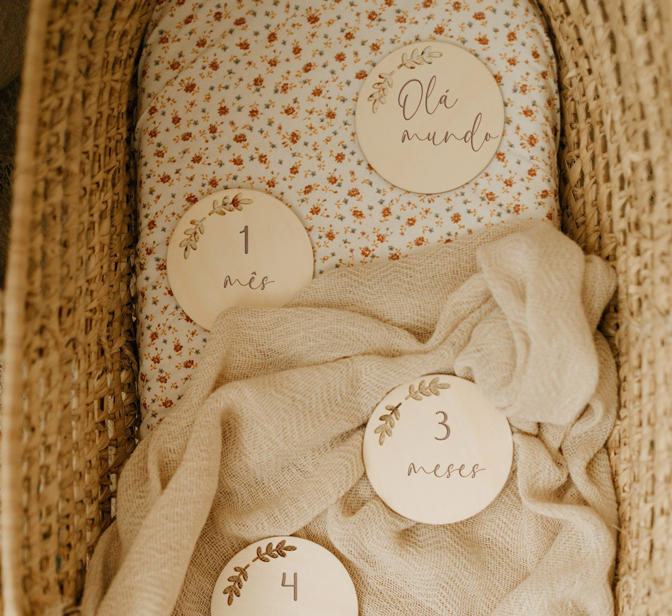 Conjunto Milestones para o Bebé - Luce