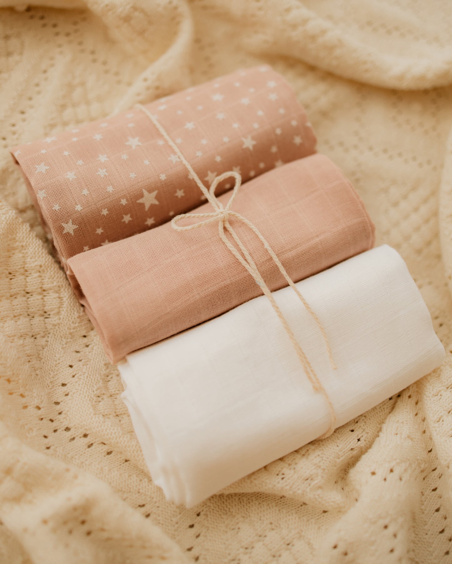 Pack 3 Fraldas de Pano em Musselina