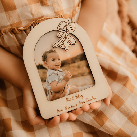 Presente Natal Avós - Moldura Fotografia