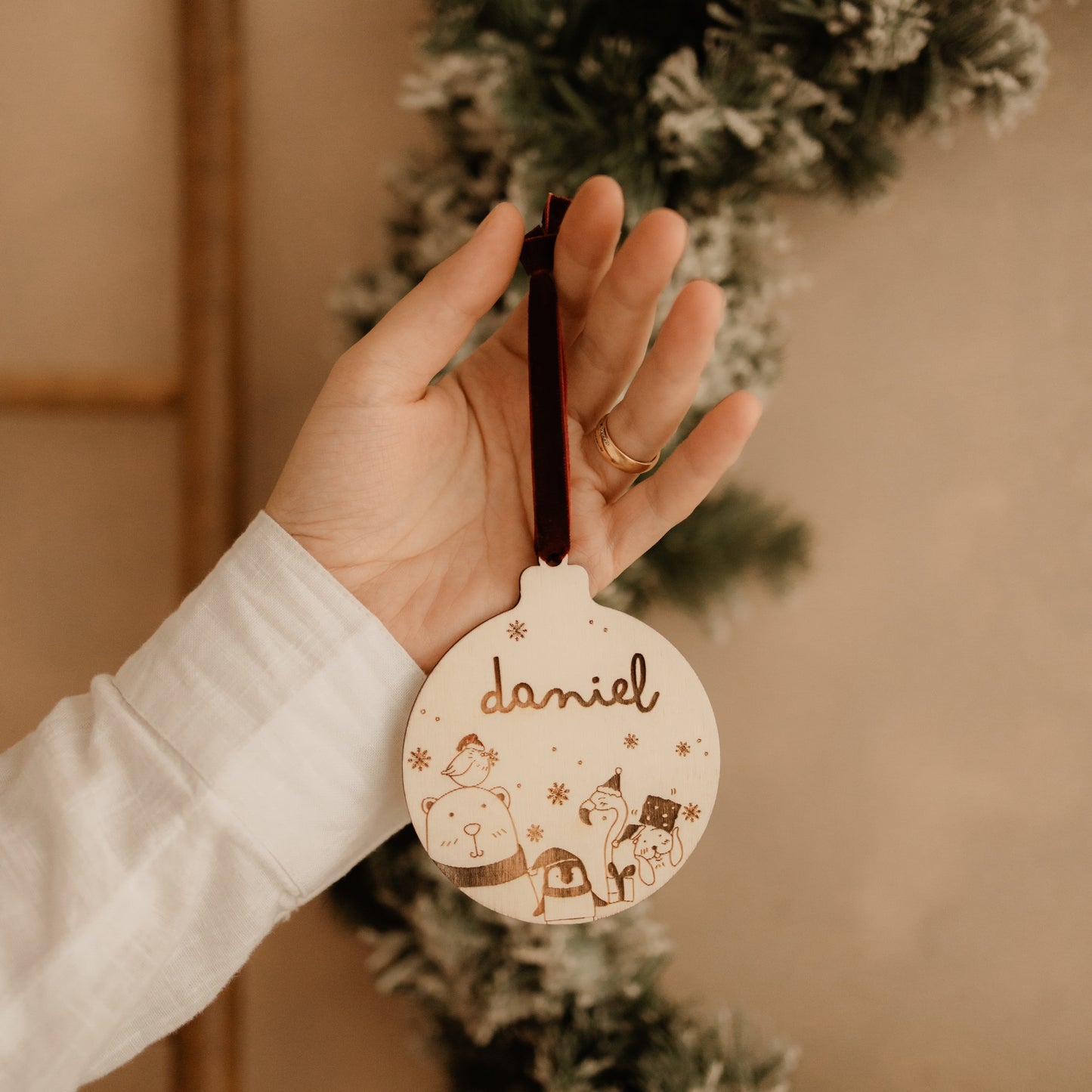Ornamento Árvore Natal - Animais Natalícios
