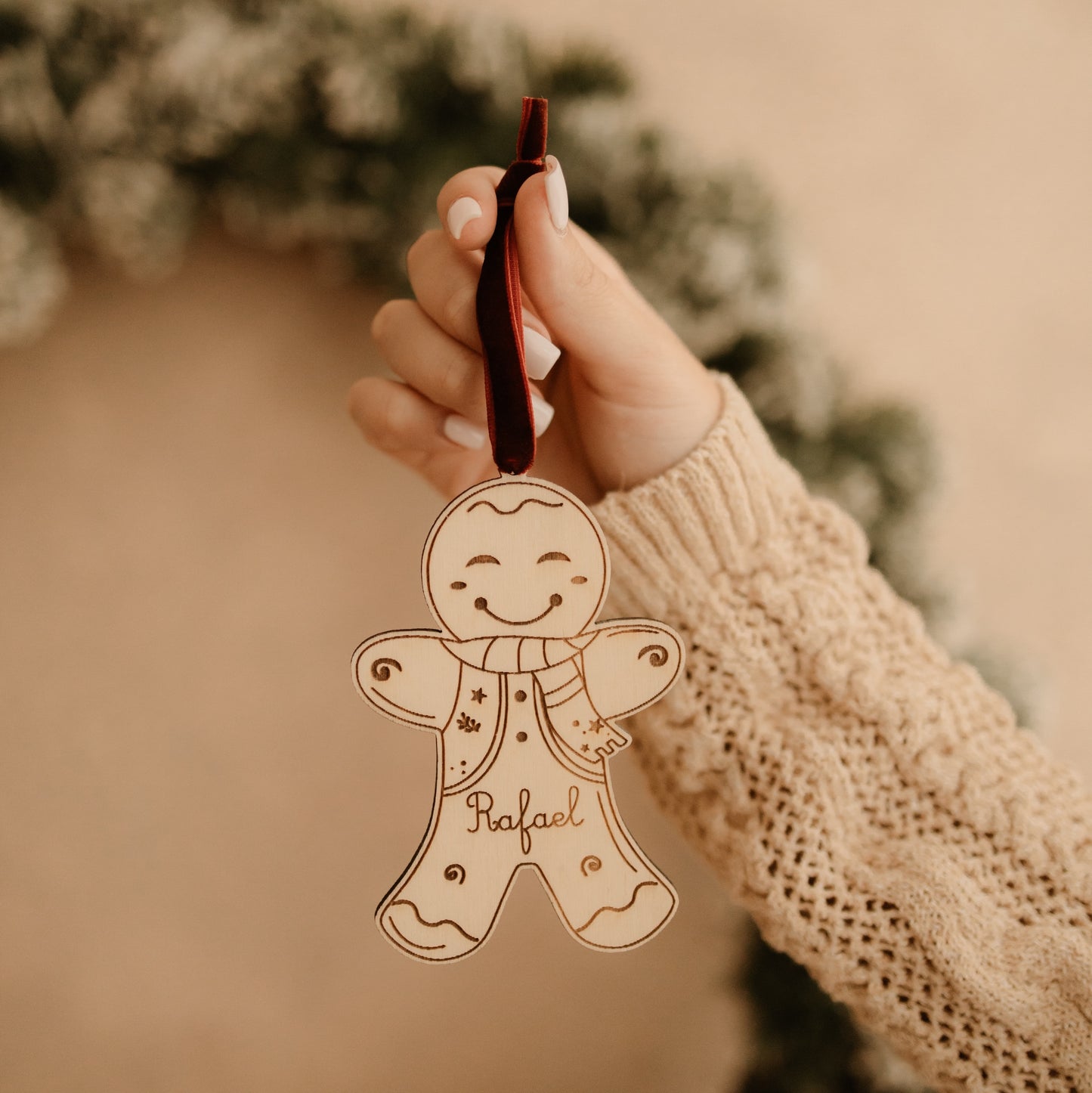 Ornamento Árvore Natal - Gingerbread
