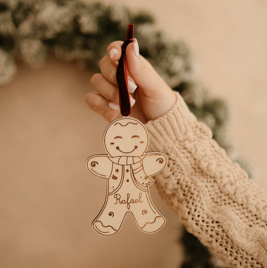 Ornamento Árvore Natal - Gingerbread