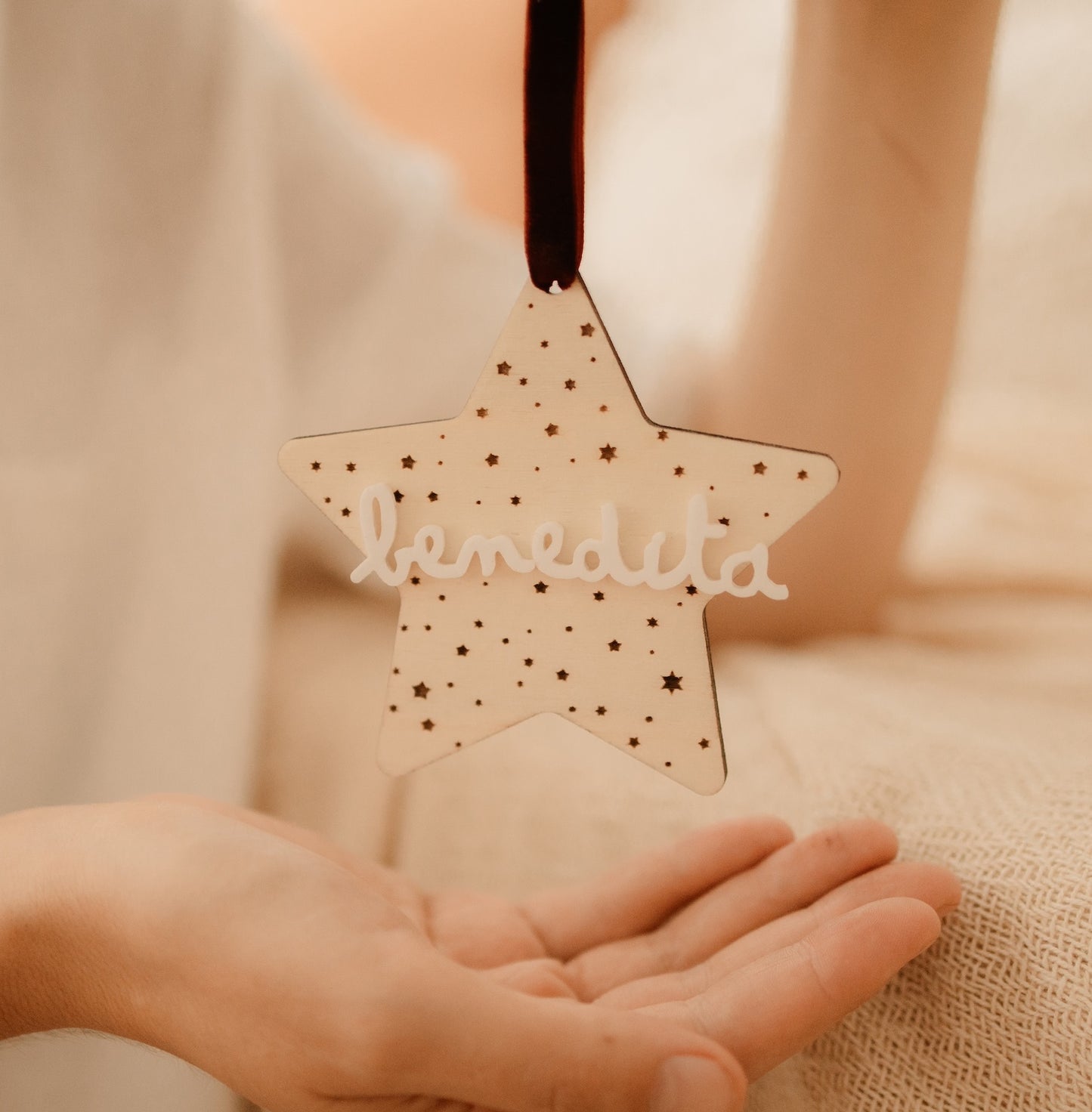 Ornamento Árvore Natal - Estrela