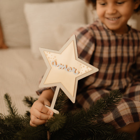 Estrela Topo para Árvore de Natal