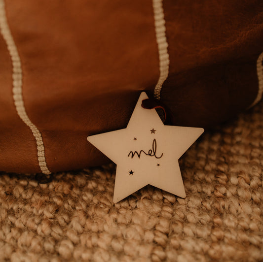 Ornamento Árvore Natal - Estrela