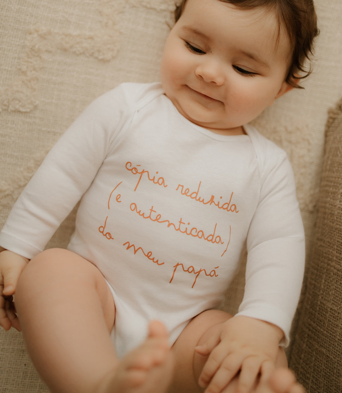 Body Bebé | Cópia reduzida (e autenticada) do meu papá | Little Bunny