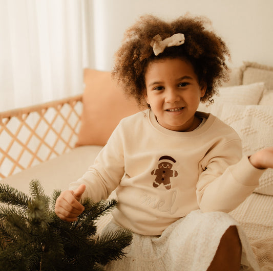 Sweater Natal Bordada - Gingerbread