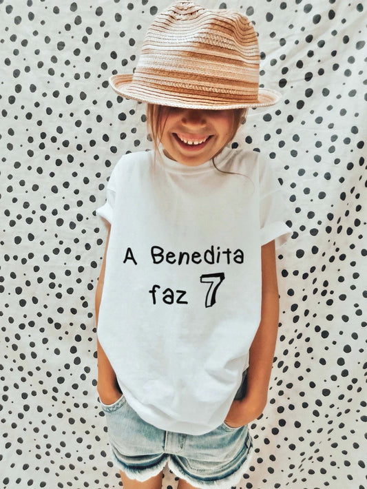 T-shirt Feliz Aniversário