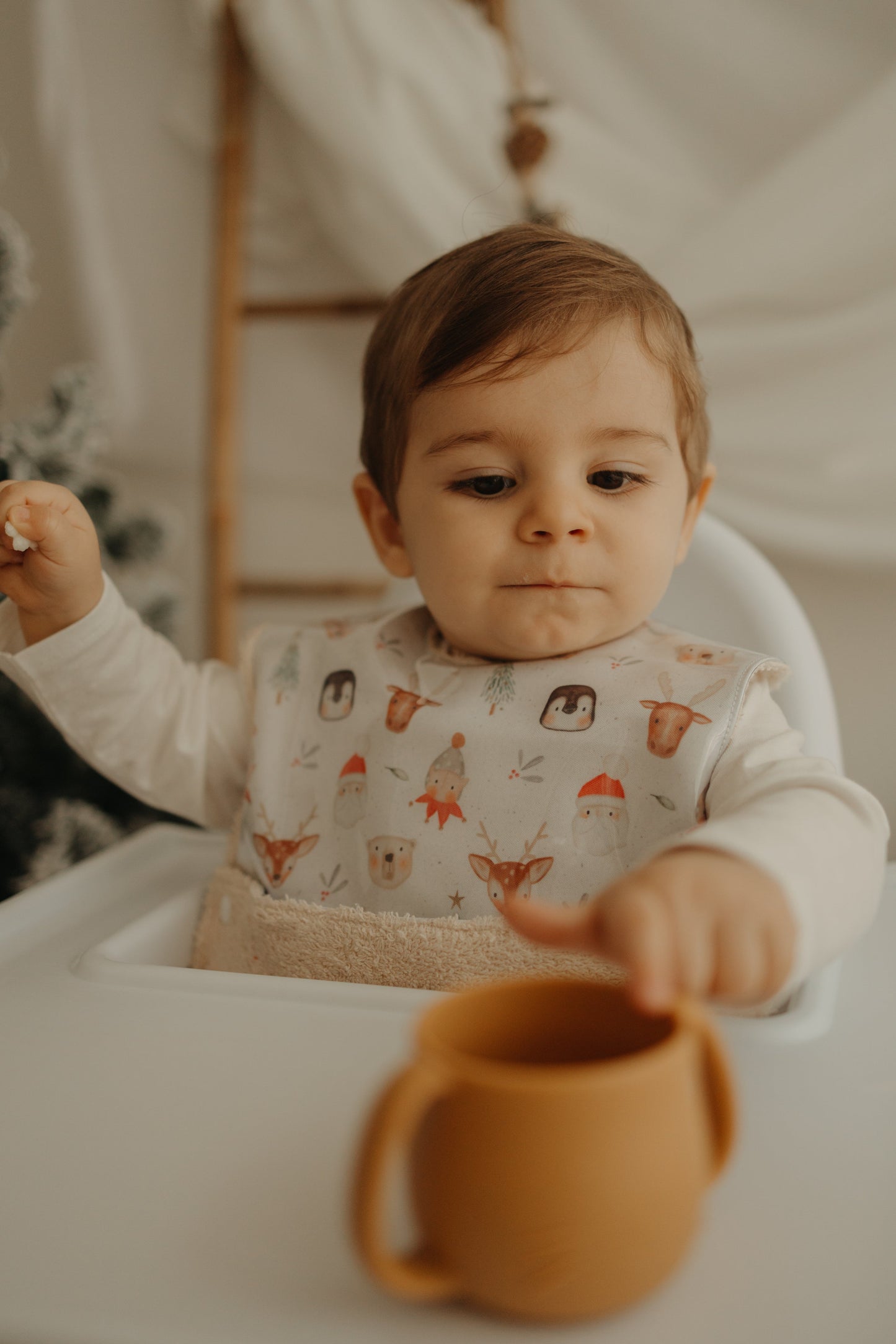 Babete Refeição Animais da Floresta
