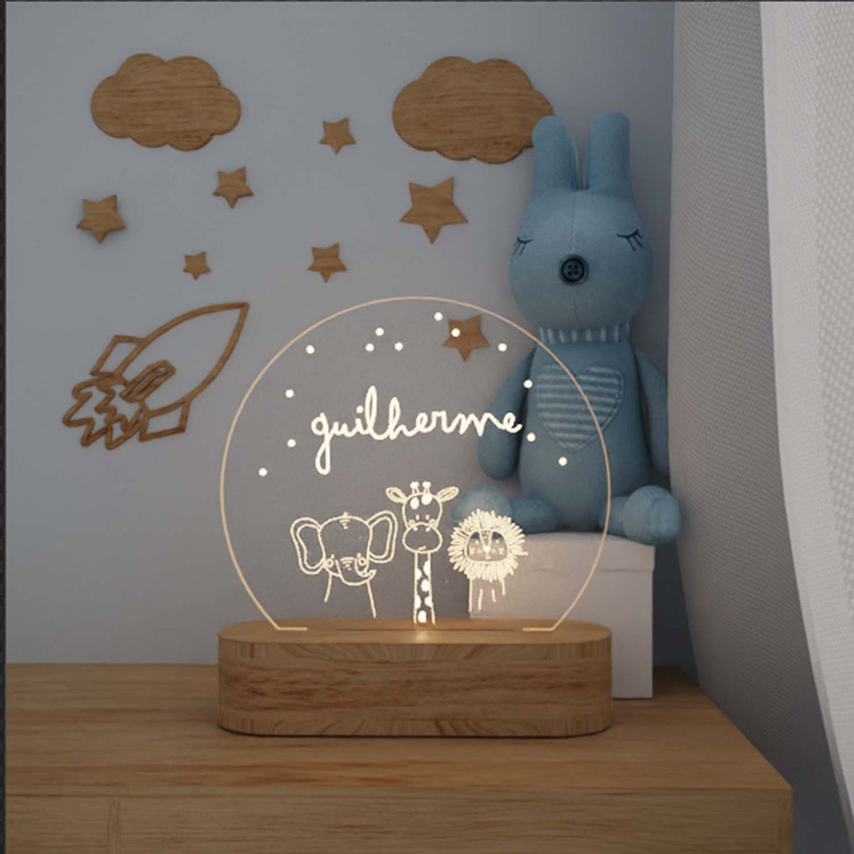 Candeeiro de Mesa Led Selva | Little Bunny