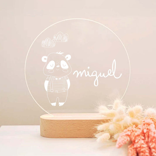 Candeeiro de Mesa Led Flores