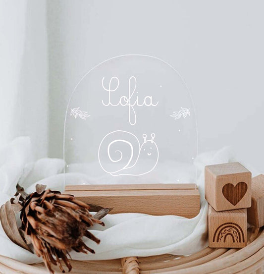 Candeeiro de Mesa Led Caracol