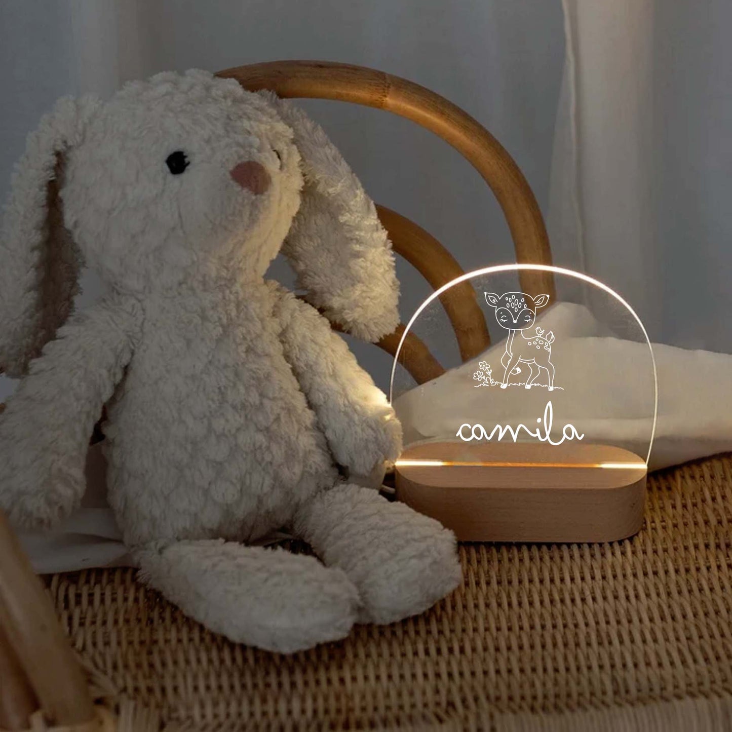 Candeeiro de Mesa Led Bambi