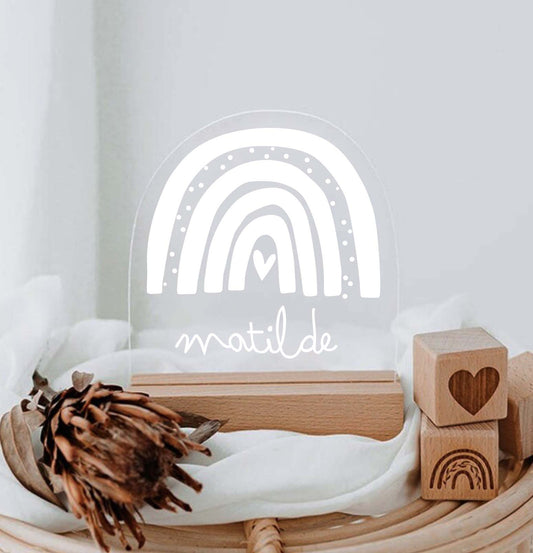 Candeeiro de Mesa Led Arco Íris