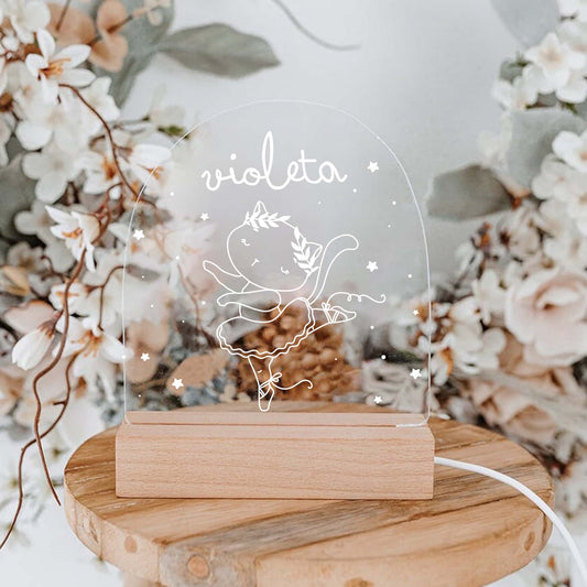 Candeeiro de Mesa Led Bailarina