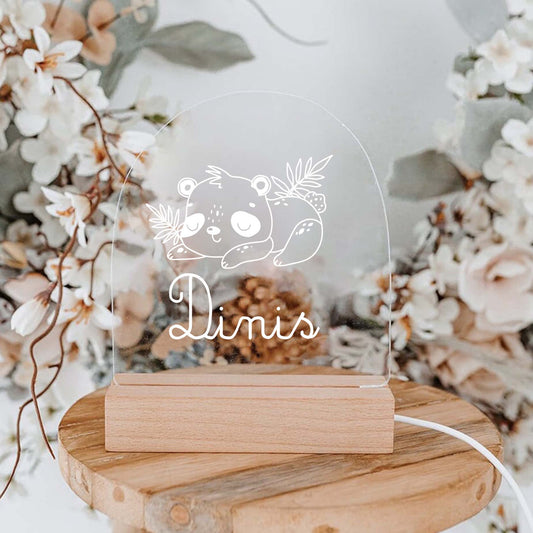 Candeeiro de Mesa Led Panda