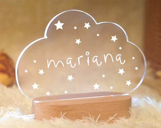 Candeeiro de Mesa Led Estrelas